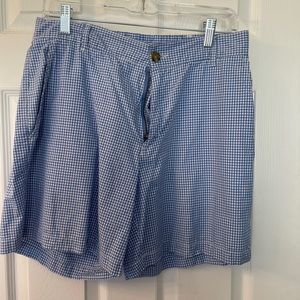 Blue checkered southern proper shorts. 5.5 in inseam. Good condition